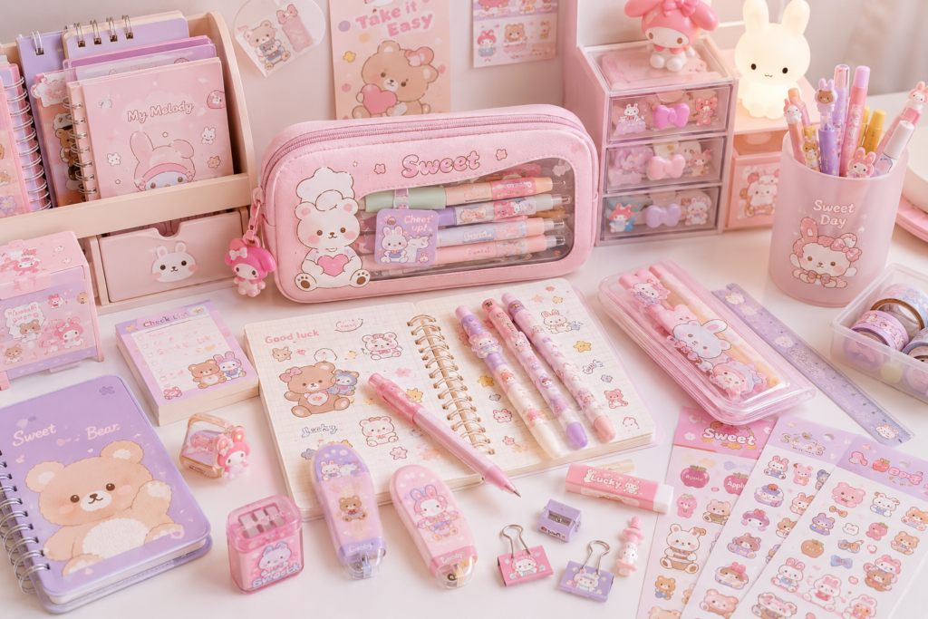 Kore Kawaii stationery and cute desk accessories