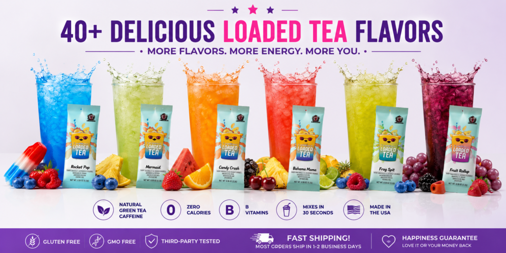 The Loaded Tea Shop Loaded Tea Drink Mix Collection Review