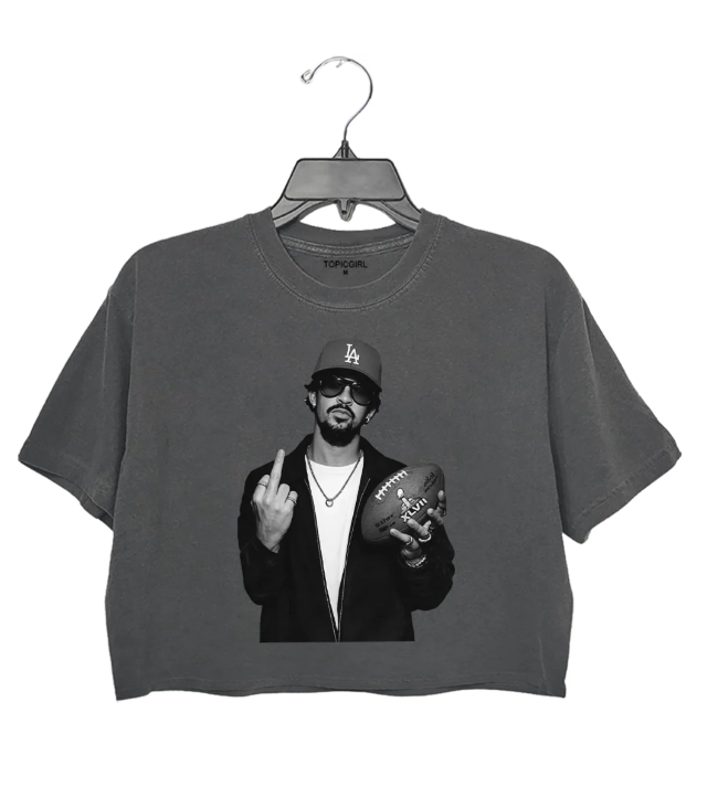 Topicgirl Bad Bunny Bowl 2026 Halftime Show Crop Top