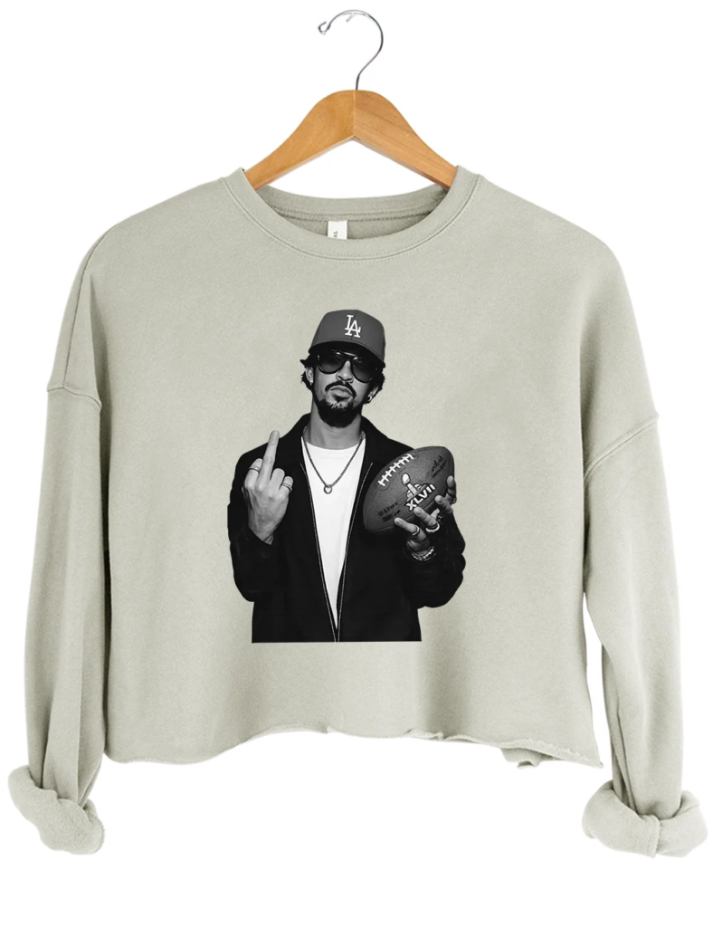 Topicgirl Bad Bunny Bowl 2026 Halftime Show Sweatshirt