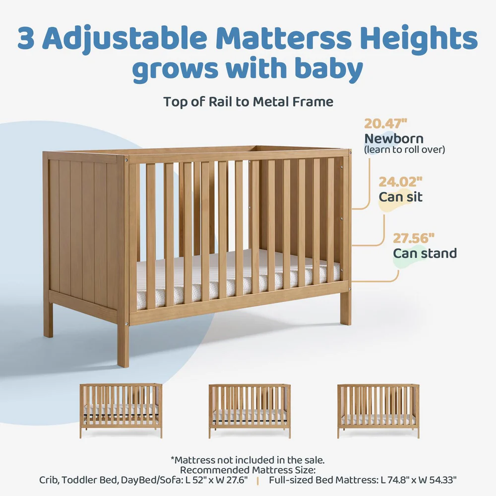 Harppa Grevia Baby Crib