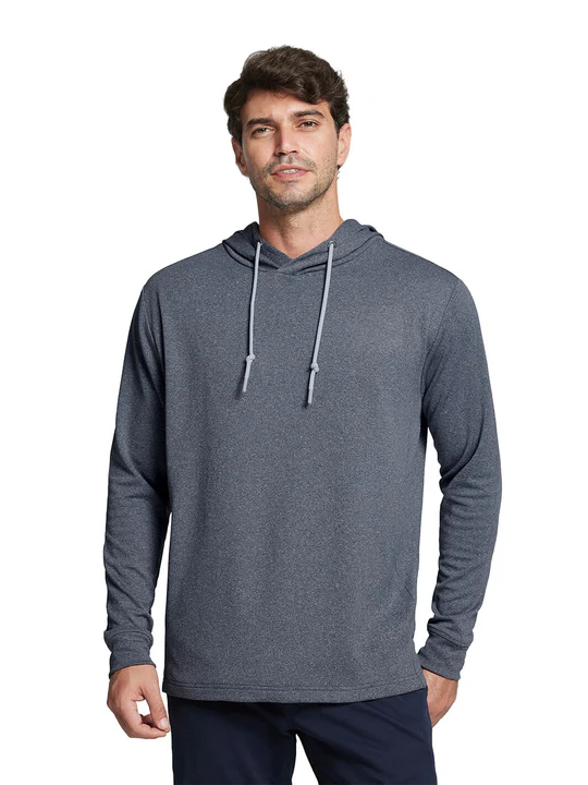 DTWOOO Heather Performance Golf Hoodie