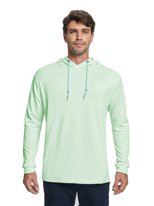 DTWOOO Heather Performance Golf Hoodie