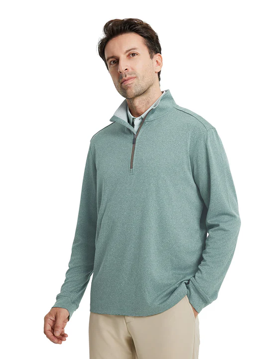 DTWOOO Print Performance Golf Quarter Zip